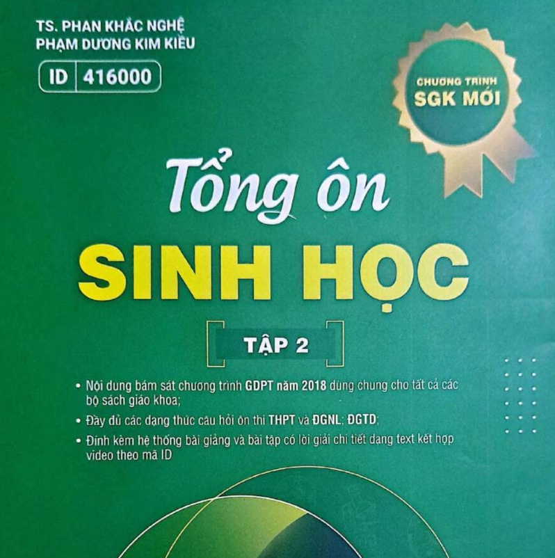 SINH THẦY PHAN KHẮC NGHỆ [TỔNG ÔN SINH HỌC 2]