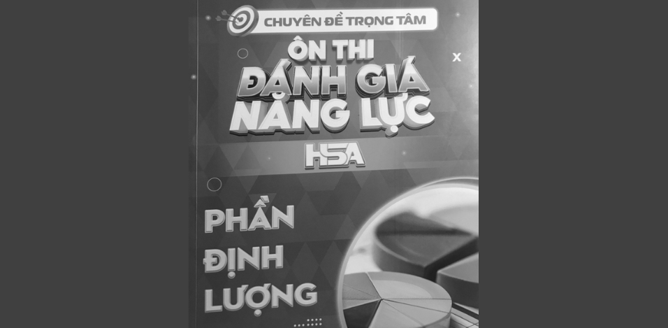 Tải sách chuyên đề trọng tâm ôn thi đánh giá năng lực HSA – Phần định lượng